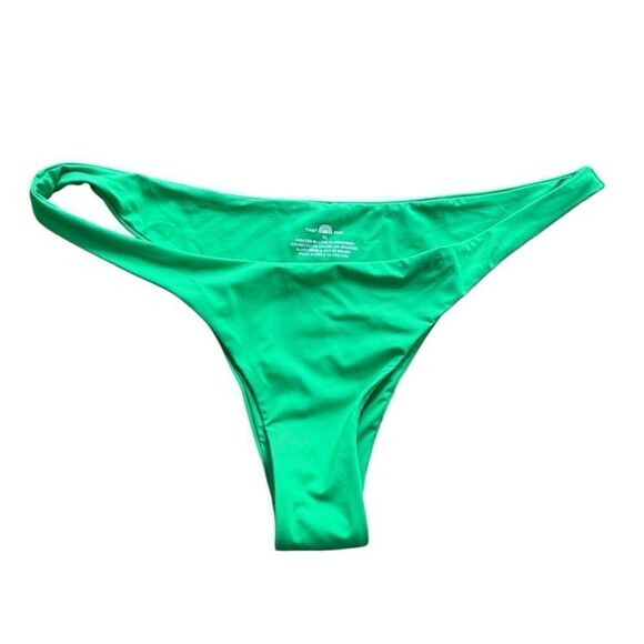 TOAST SWIM Bikini Signature High Hip Bottom XL Fern Green NWT - Picture 1 of 7